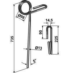 Palec zagarniający Industriehof 10.ST-KÖ-7