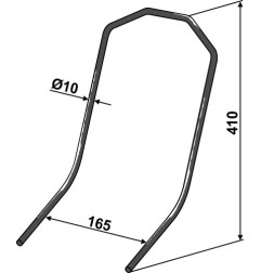 Palec zagarniający Industriehof 10.ST-VÄ-10