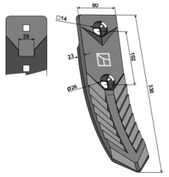 Redlica 2-otw. -Kuta - Delta Flex
