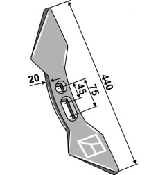 Redlica dwusercowa Industriehof 101.136-45-75