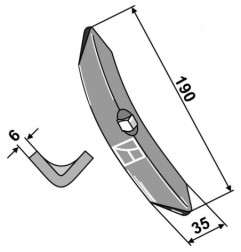Redlica prosta Industriehof 1.10.130B
