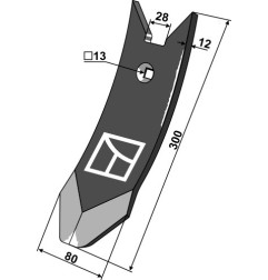 Dziób redlicy Industriehof 101.IND-801