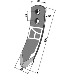 Dziób redlicy Industriehof 101.POT-06