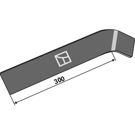 Skrobak prosty Industriehof 101.IND-1208R