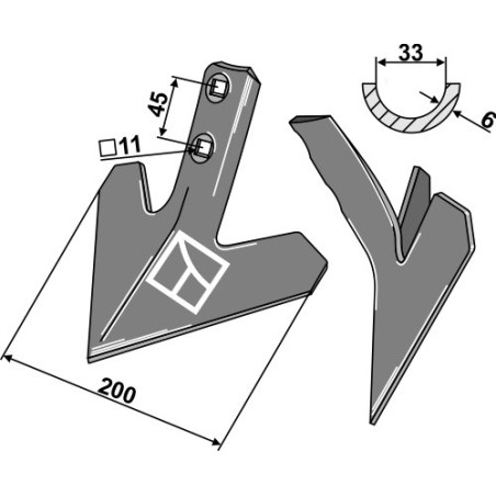 Gęsiostopka Industriehof 101.IND-1959