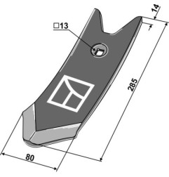 Dziób redlicy Industriehof 101.IND-640