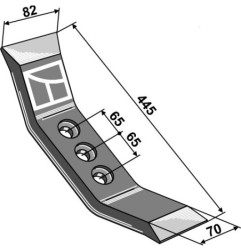 Redlica kultywatora ciężkiego Industriehof 101.PEG-17