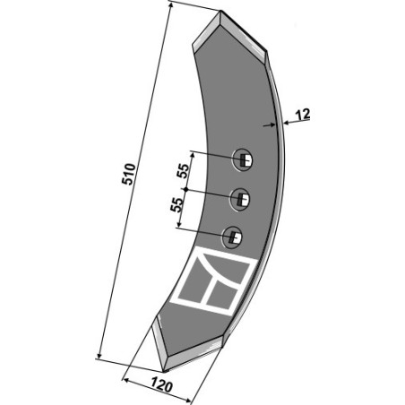 Podcinacz Industriehof 101.VAD-08