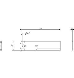 Nóż Cepa Z75874 John Deere