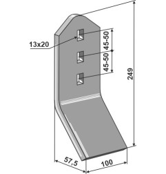 Prowadnica CQ10969 John Deere
