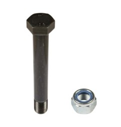 Śruba bijaka z łbem sześciokątnym M18x1,5x130 z nakrętką samohamowną INDUSTRIEHOF 63-18131